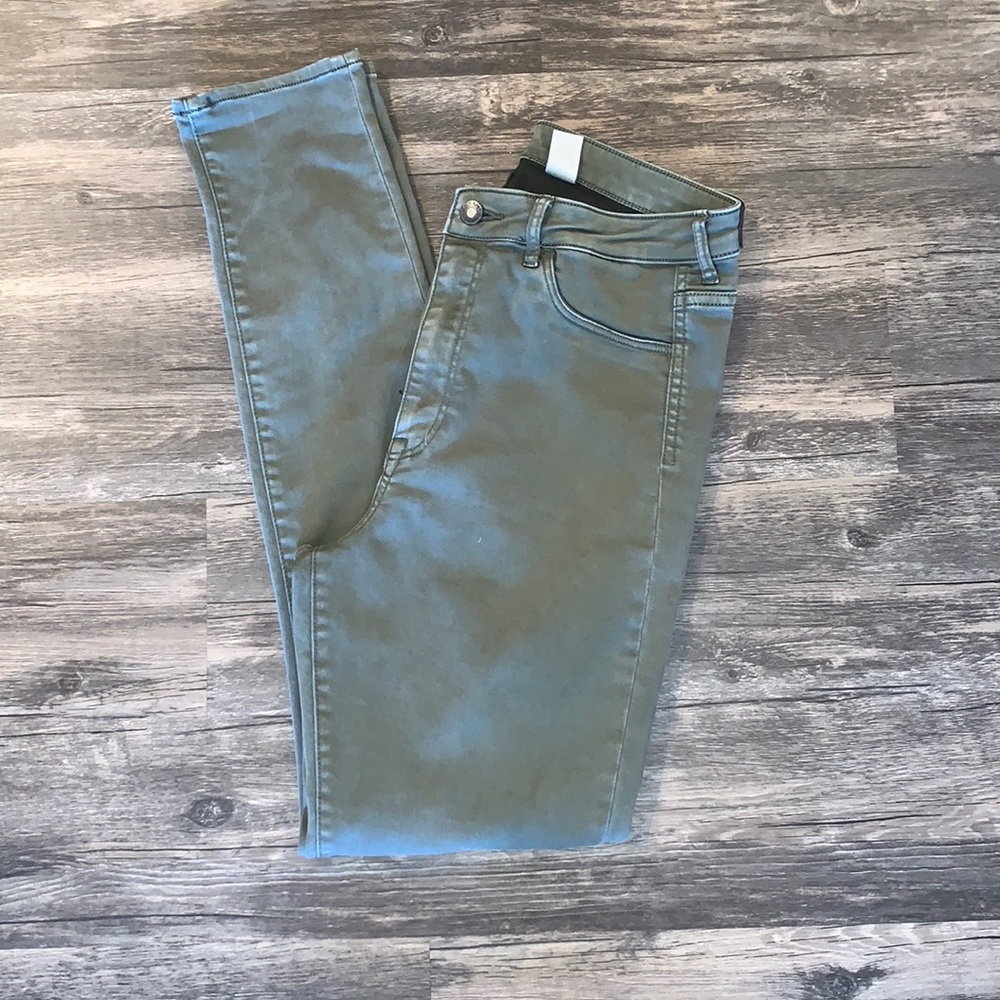 high waisted jeggings
